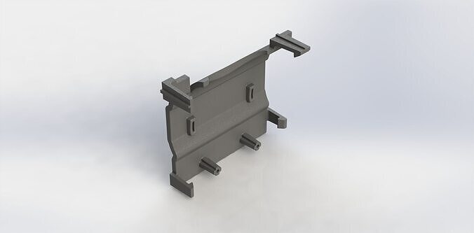 Garra 48002468 Case New Holland Clamp 3D model