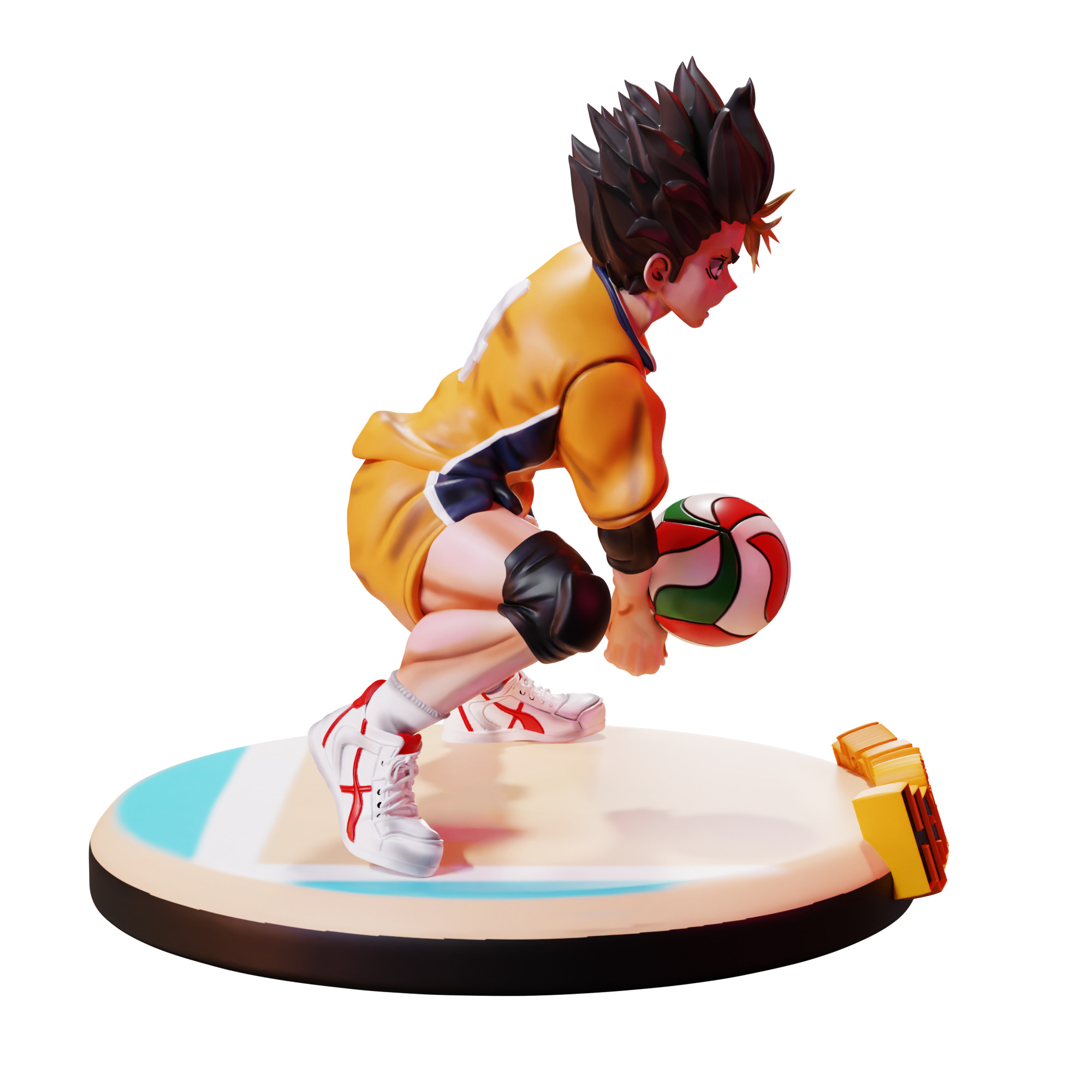 Yu Nishinoya - Haikyuu 3D print model_6