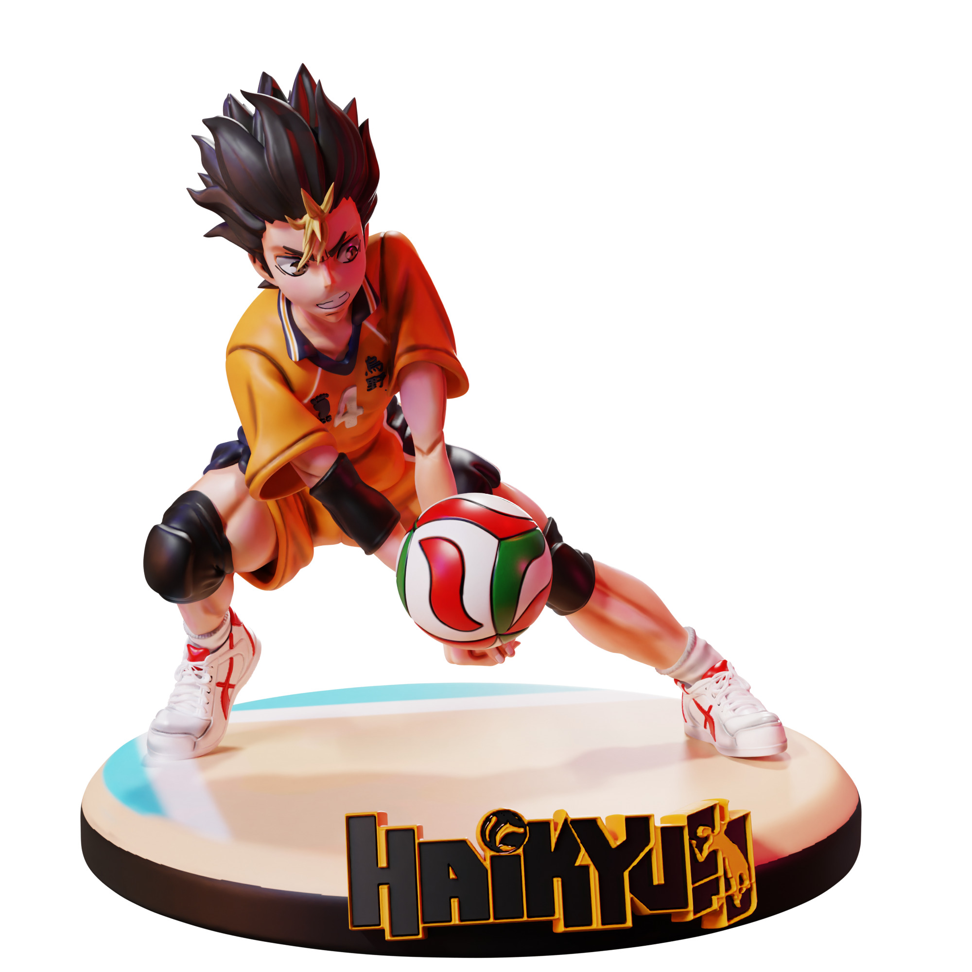 Yu Nishinoya - Haikyuu 3D print model_8