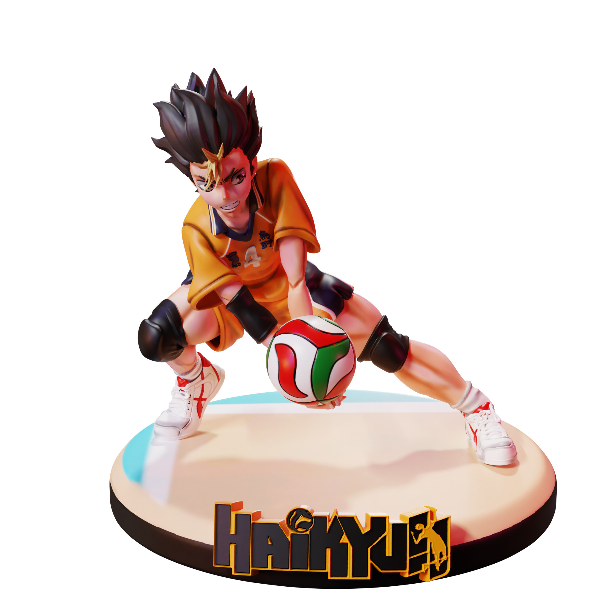 Yu Nishinoya - Haikyuu 3D print model_1