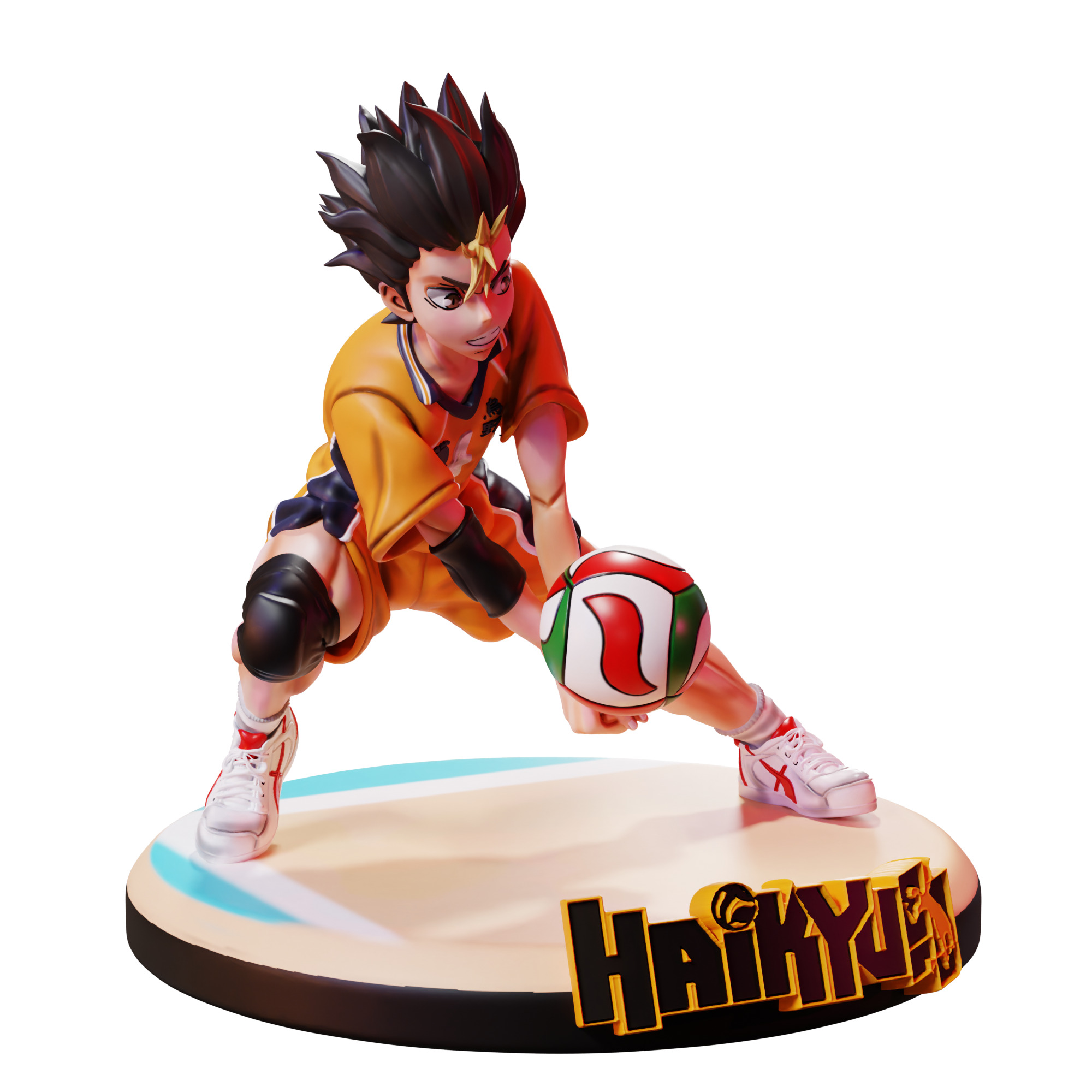 Yu Nishinoya - Haikyuu 3D print model_7