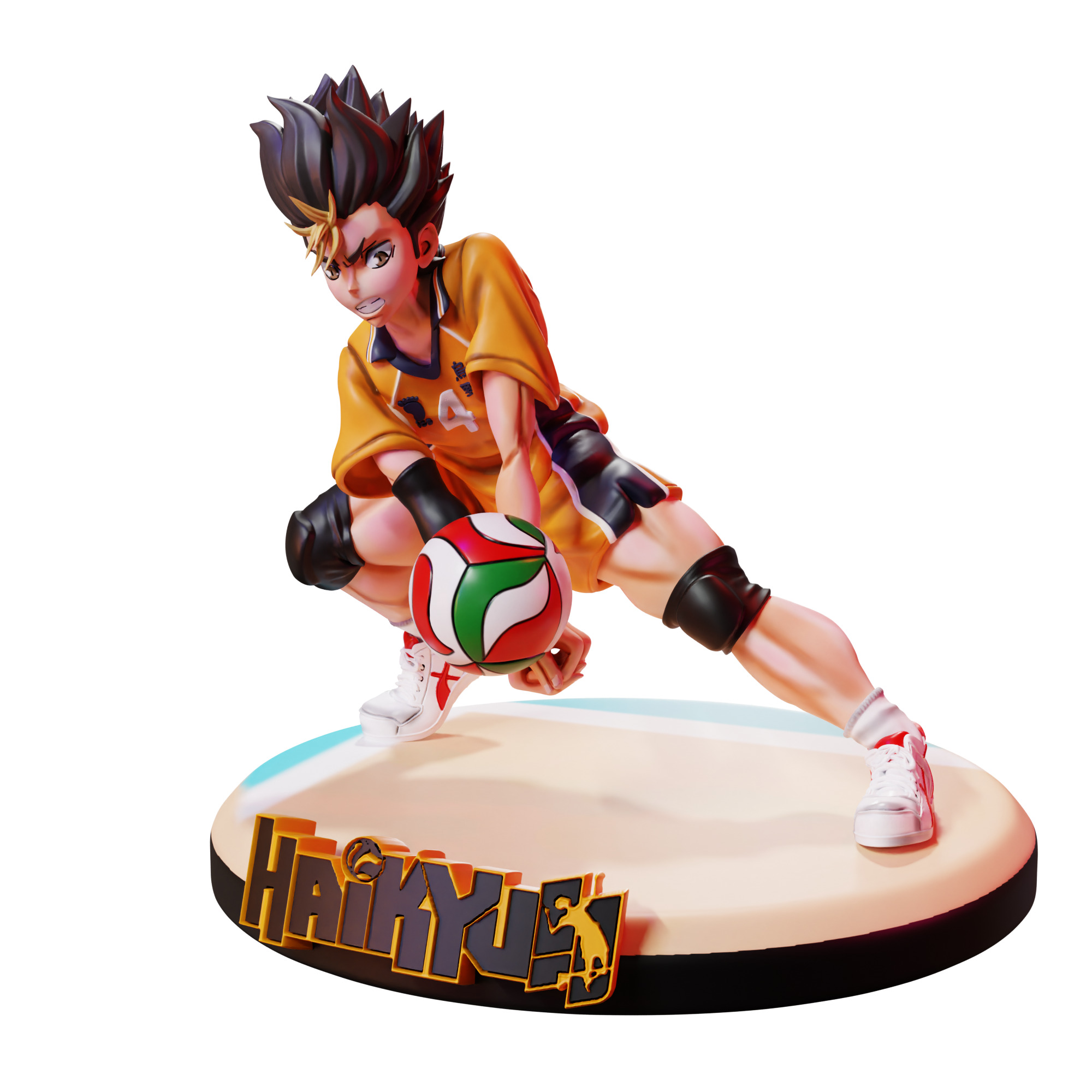 Yu Nishinoya - Haikyuu 3D print model_2