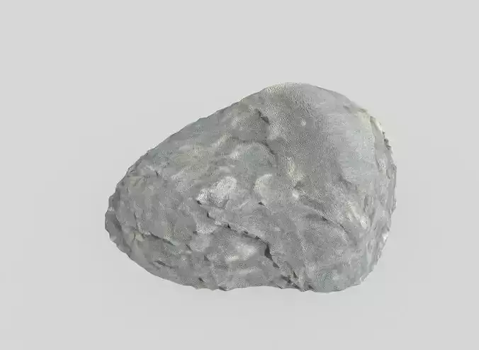 Detailed Rock Low-poly 3D model