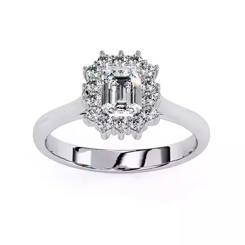 RADIANT DIAMOND RING -CAD-034