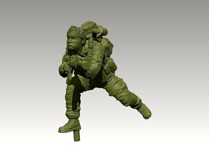 Vietnam War  GUNSLINGER 3D print model
