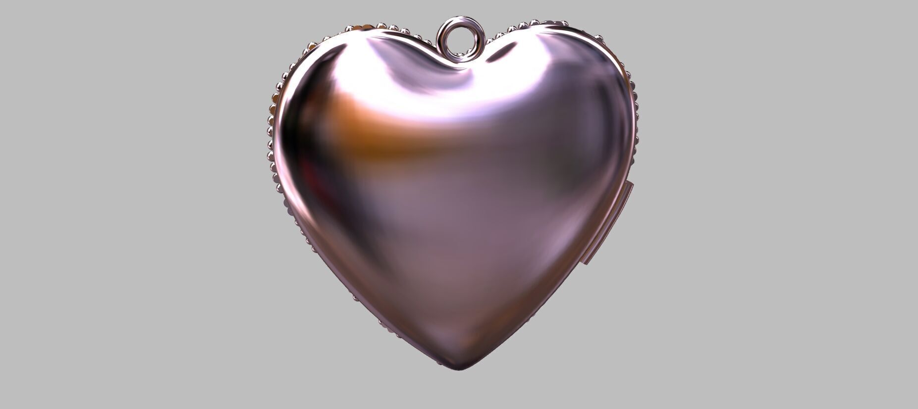Heart Reliquary 3D print model_8