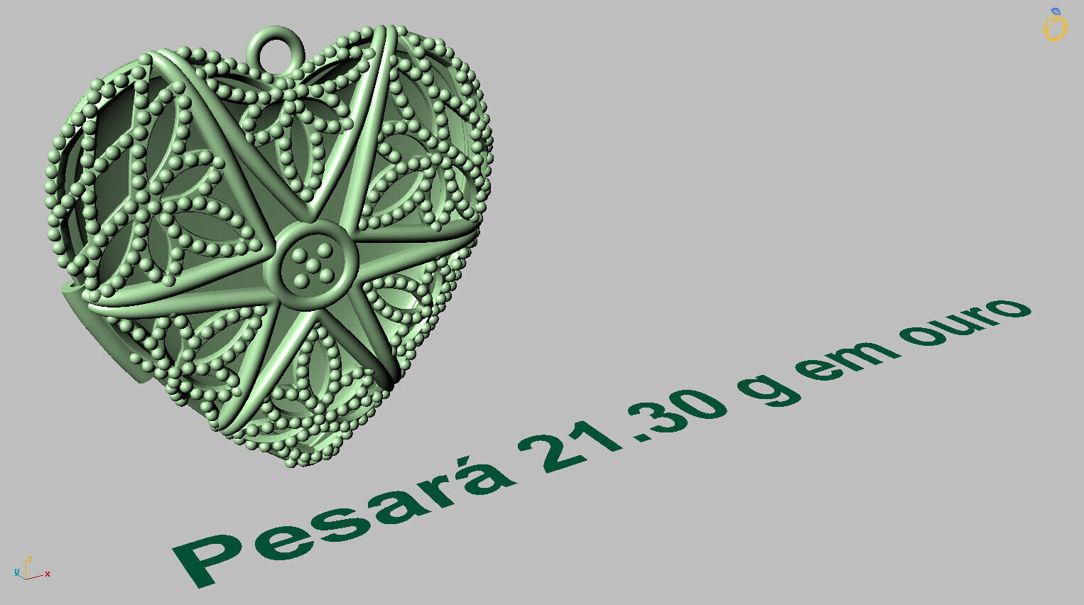 Heart Reliquary 3D print model_12