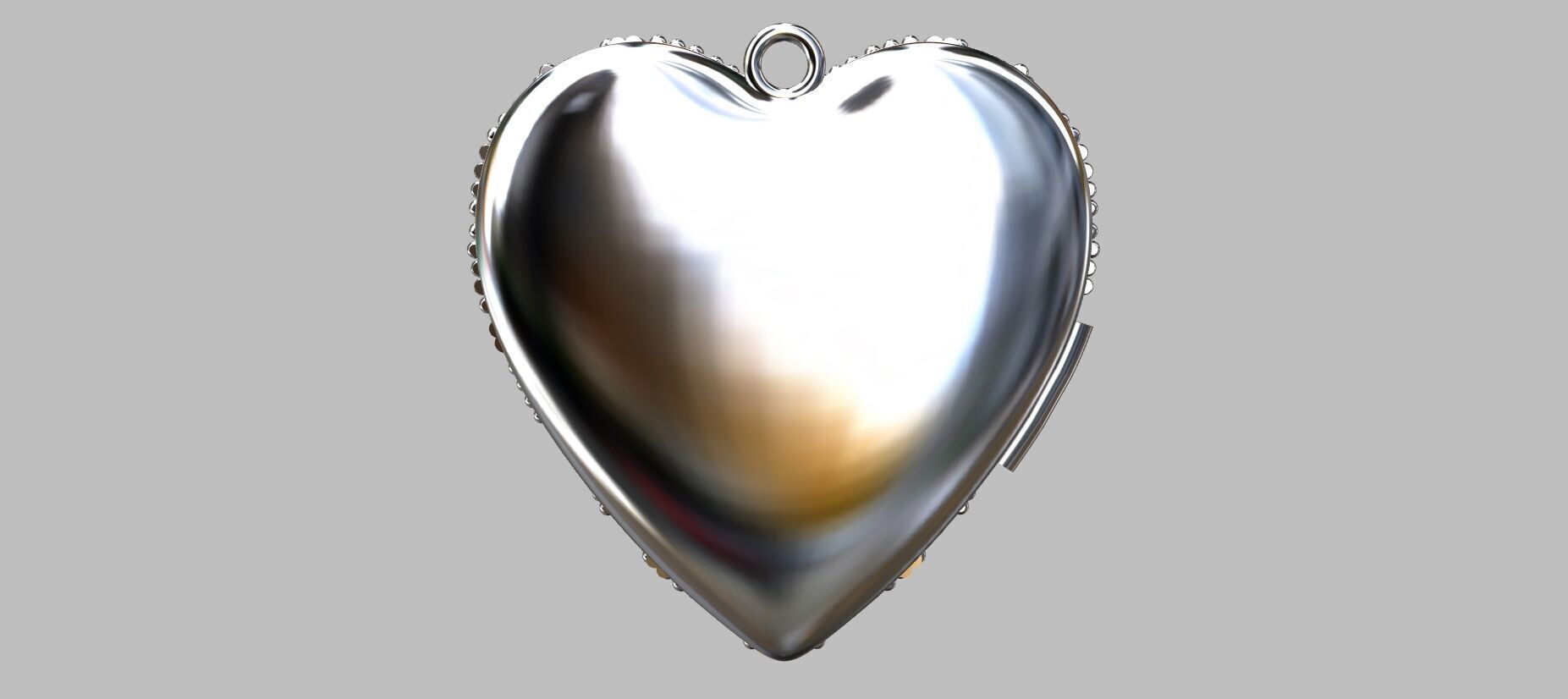 Heart Reliquary 3D print model_5