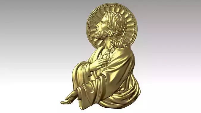 Jesus prays reliefs 