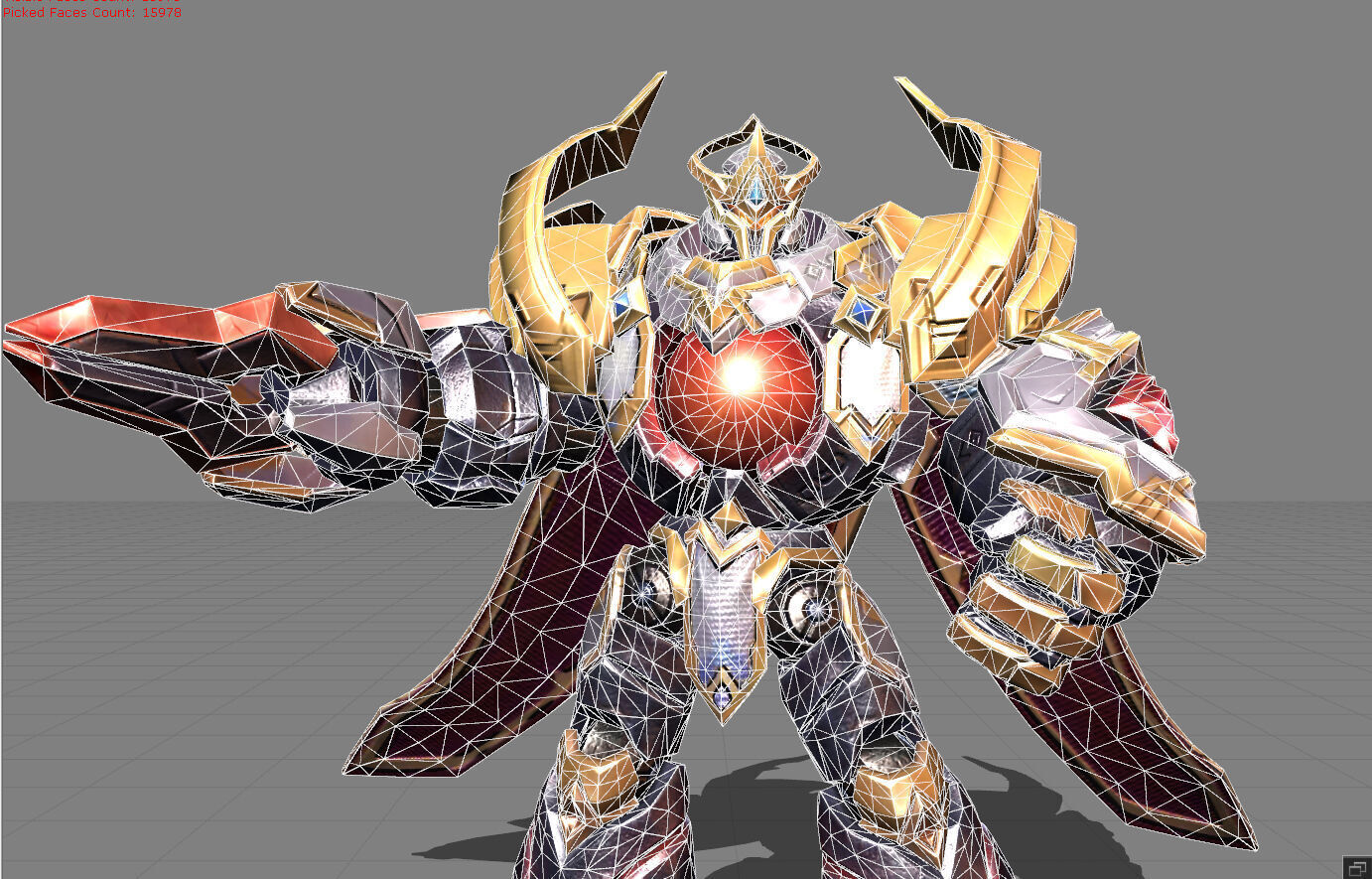 Atlas Rune of Sentinel Low-poly 3D model_5