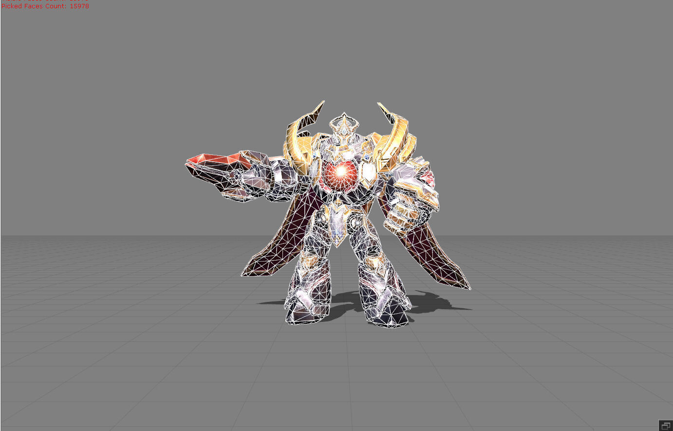 Atlas Rune of Sentinel Low-poly 3D model_7