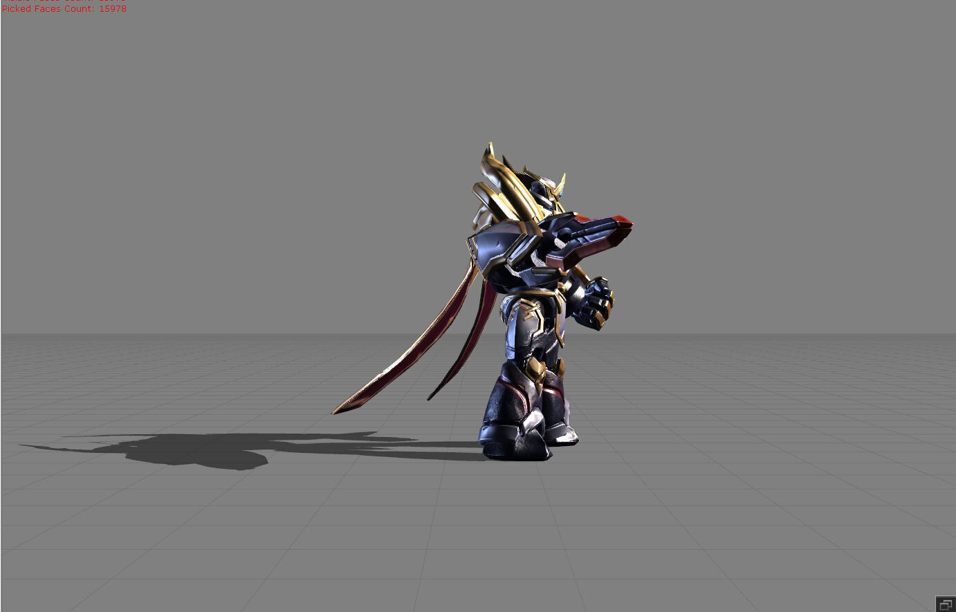 Atlas Rune of Sentinel Low-poly 3D model_2