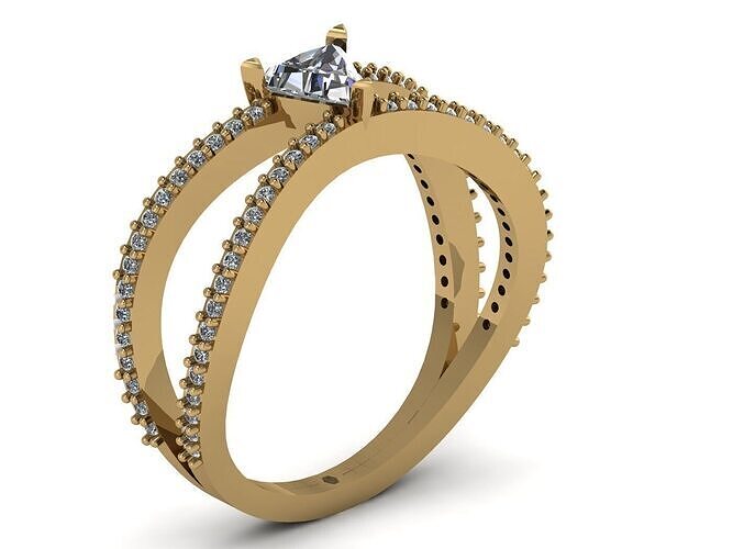  Women Ring  3D print model