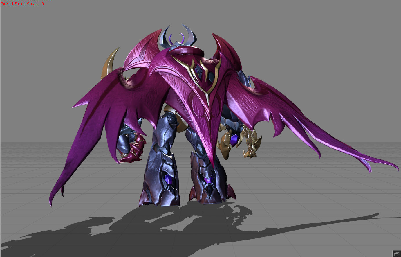 Atlas Mecha Infernus Low-poly 3D model_4