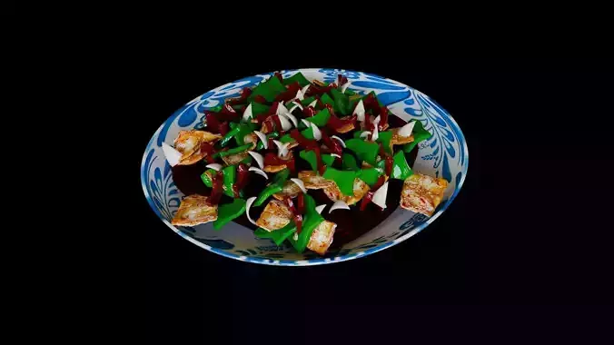 Chinese food  and dish Twice-cooked pork