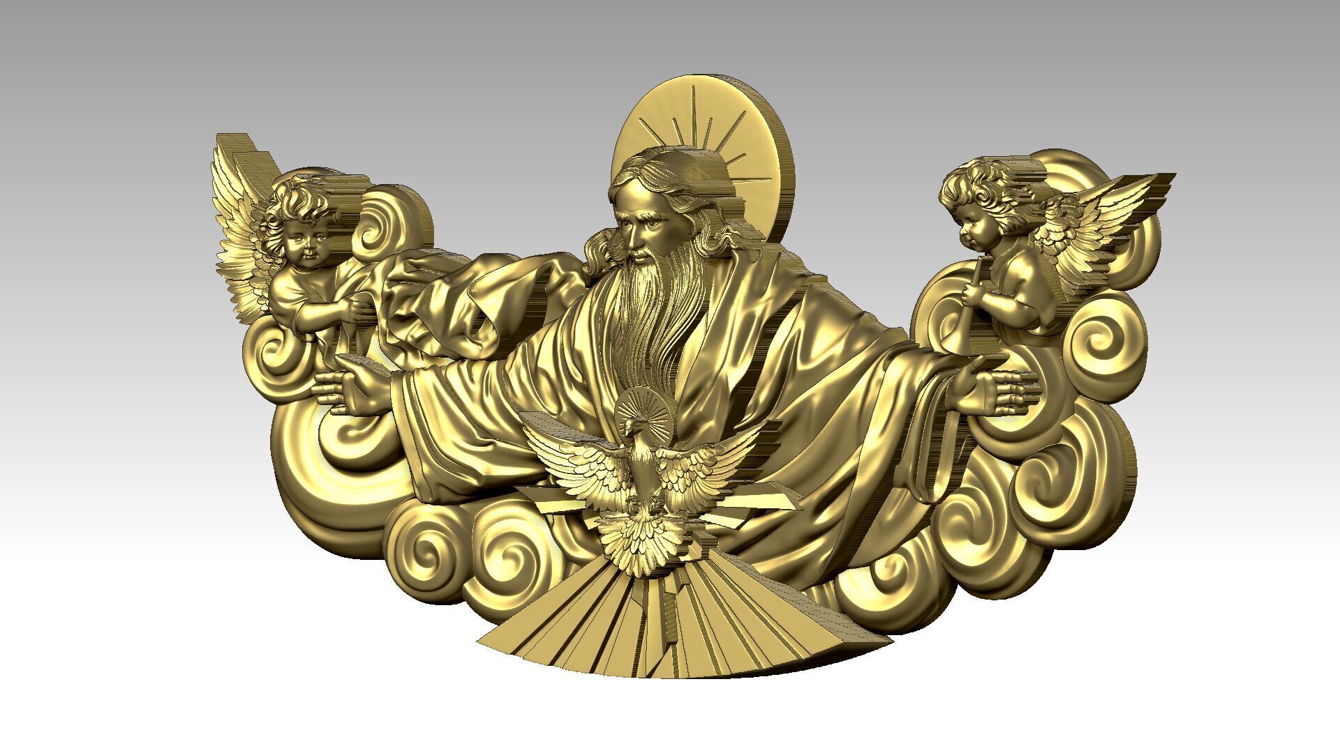 Trinity  3D print model_1