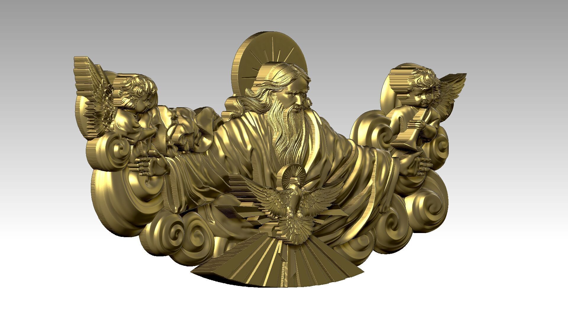 Trinity  3D print model_3