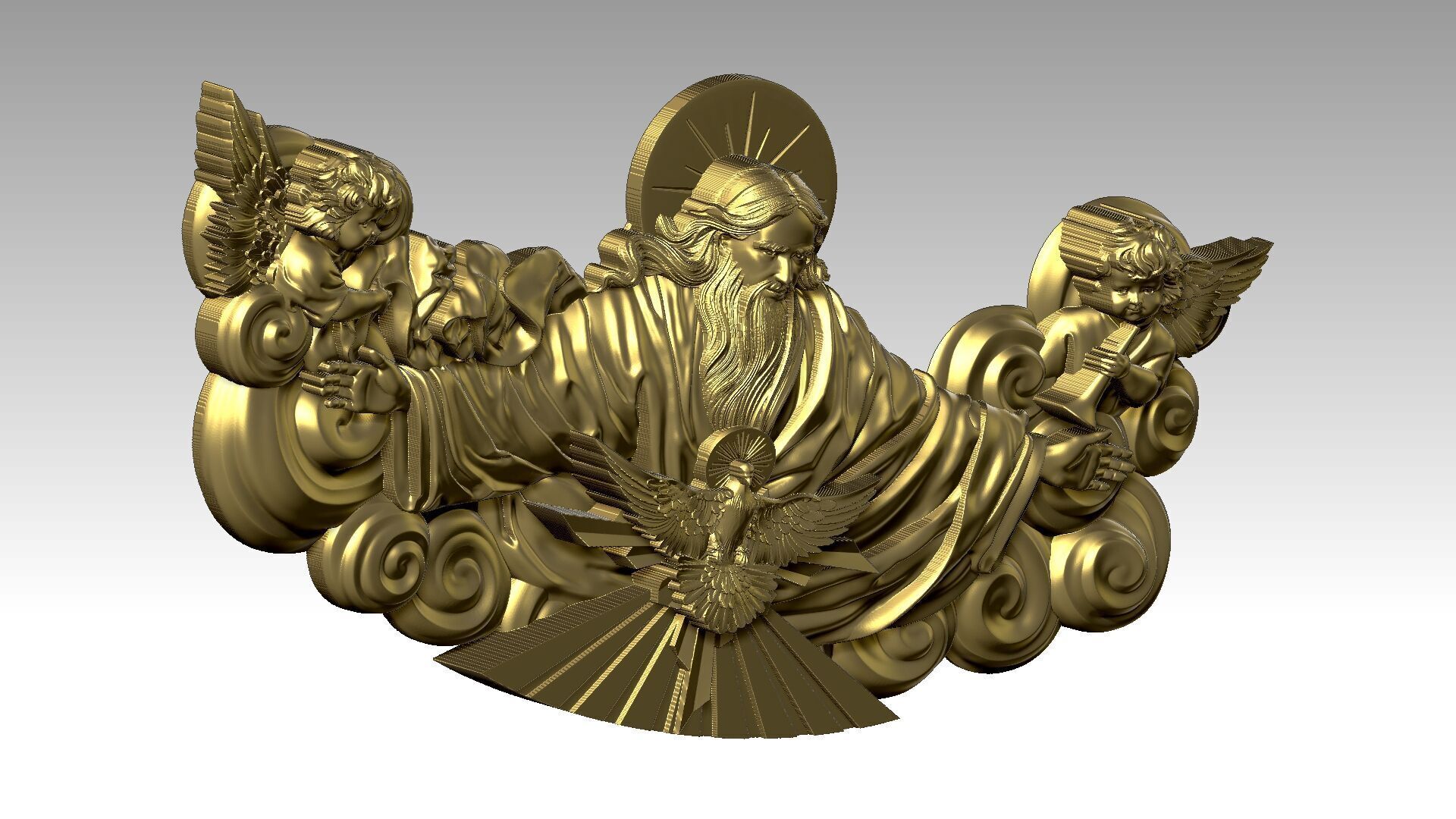 Trinity  3D print model_7
