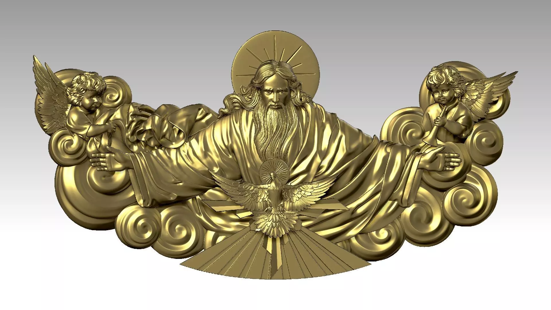 Trinity  3D print model_0