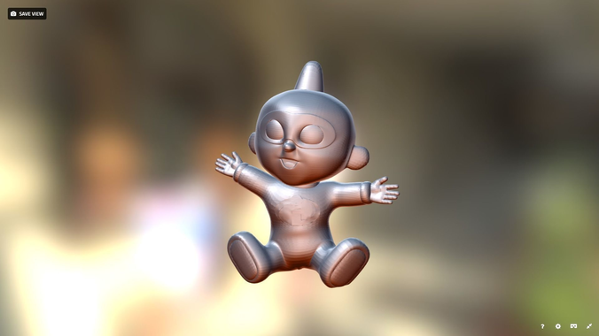 Jack Jack - The Incredibles 3D model