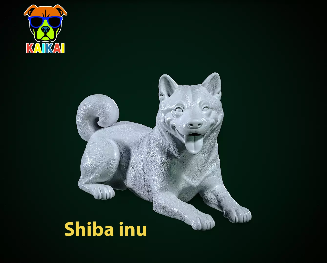 Shiba Inu93 model - Japanese small dog breed - 3D print 3D print model_0