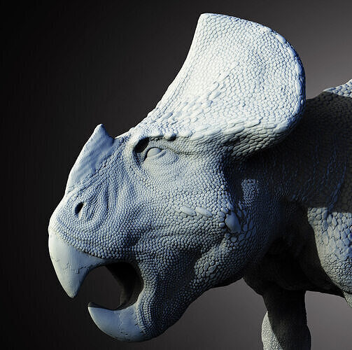 Protoceratops  The Hornless Frilled Ancestor 3D print model