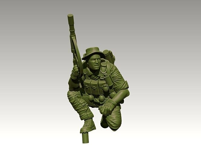 Vietnam War Gunslinger 07 3D print model