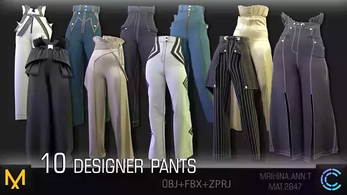 10 Designer Pants