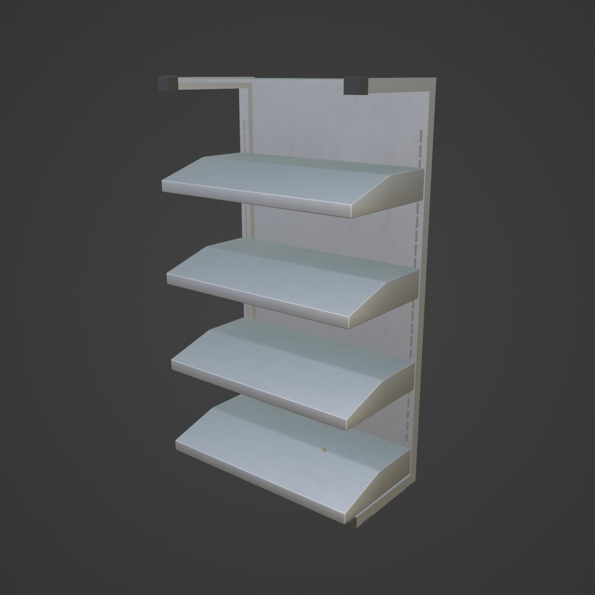 Medical Shelf 01 Low-poly 3D model_6