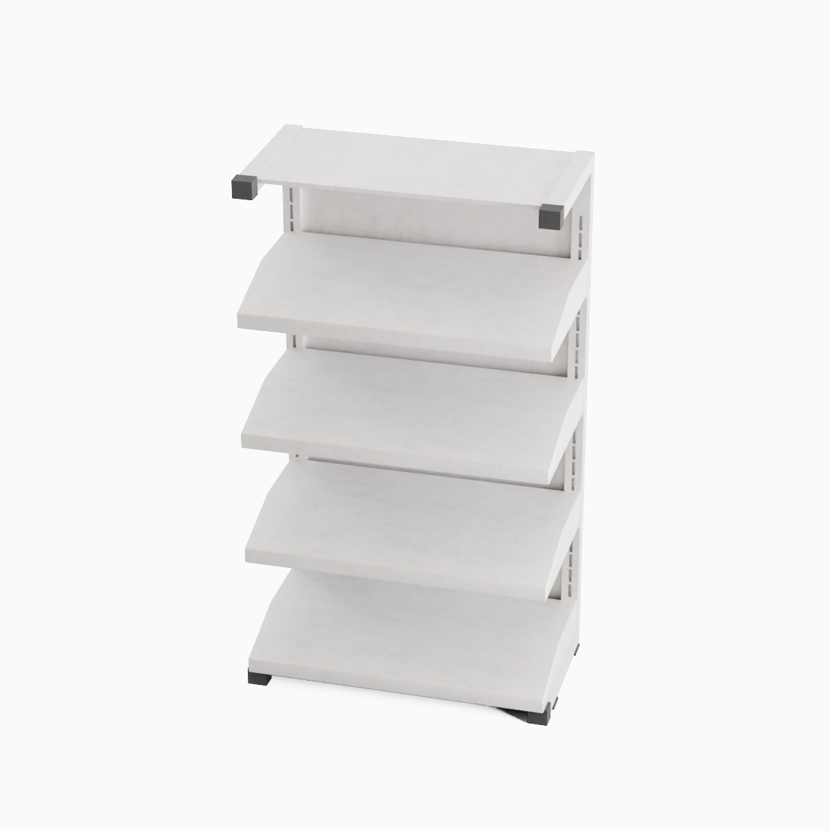 Medical Shelf 01 Low-poly 3D model_4