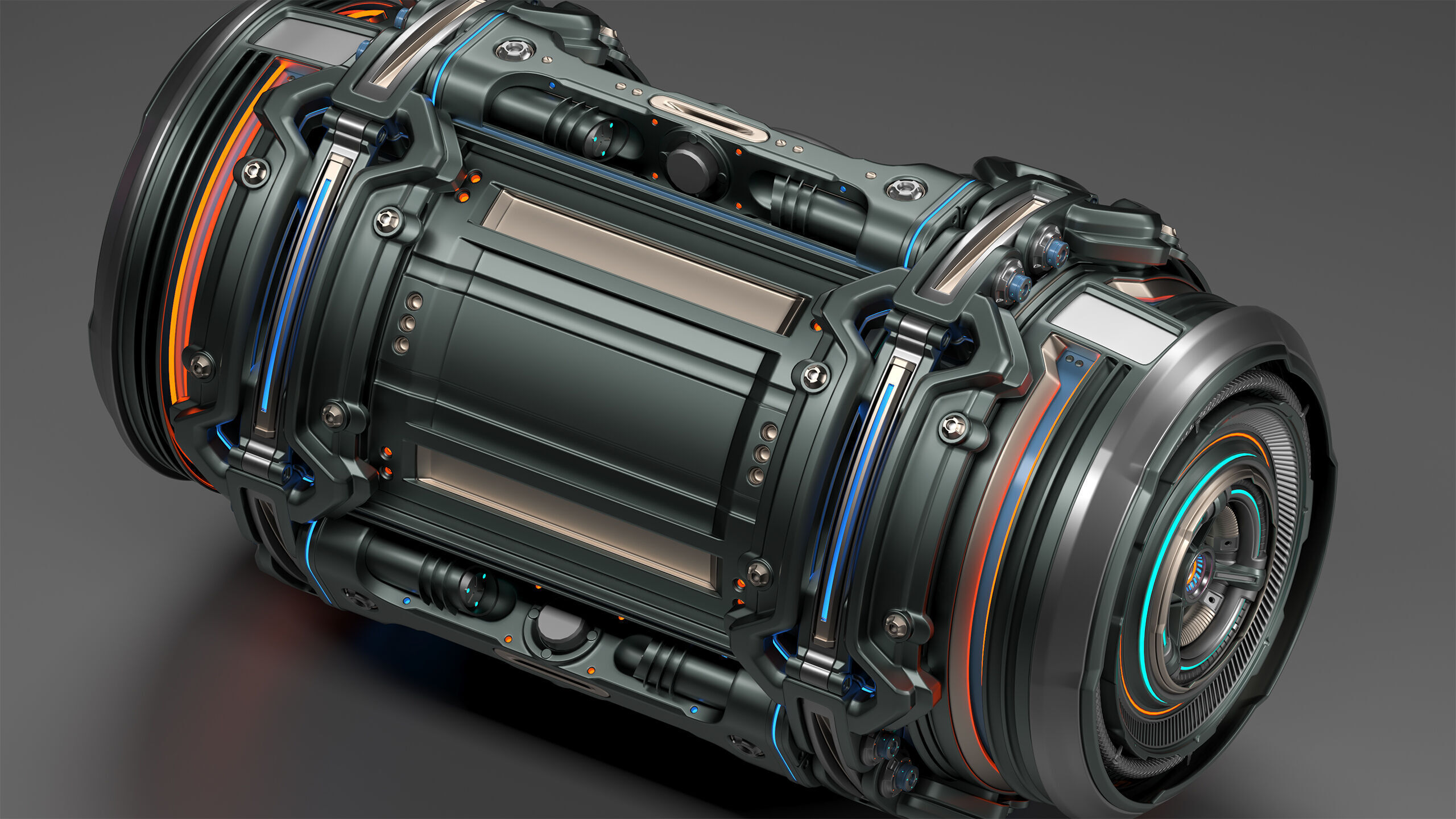 Sci-Fi Element Kitbash 5 of 6 3D model_3