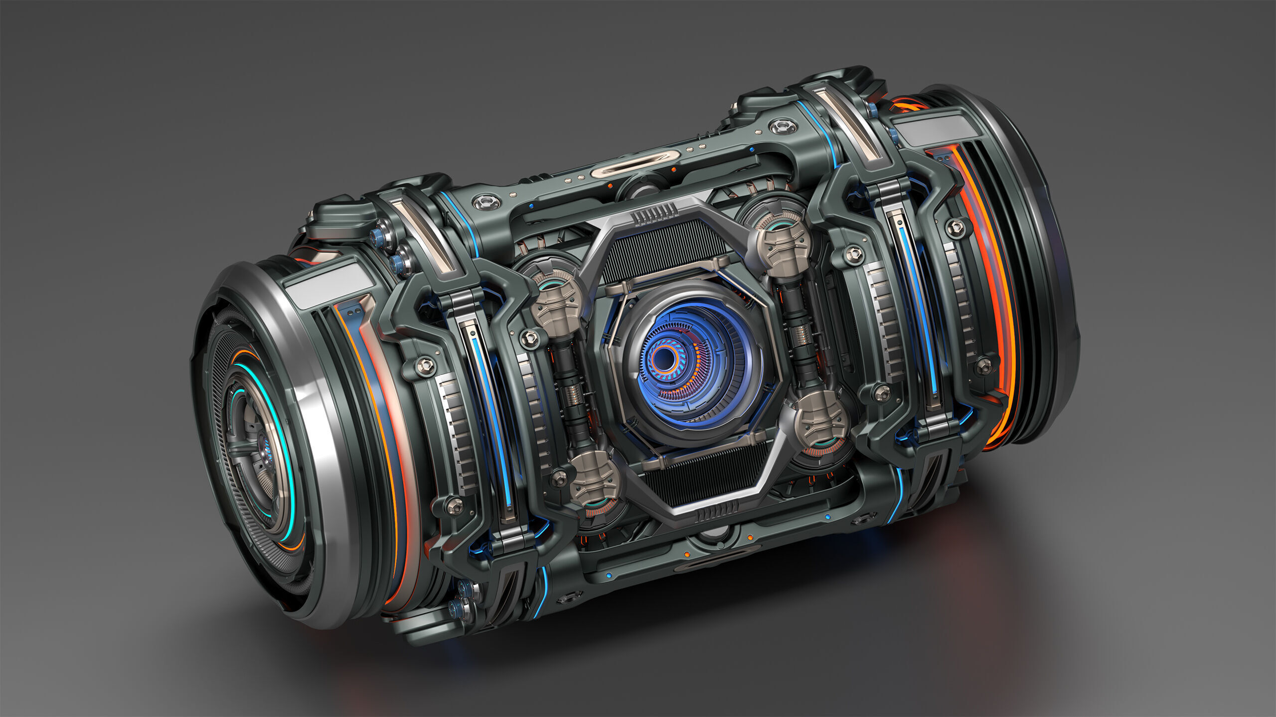 Sci-Fi Element Kitbash 5 of 6 3D model_1