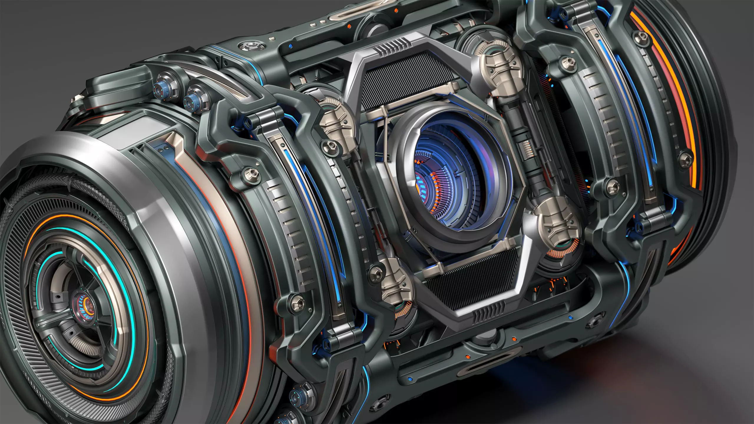 Sci-Fi Element Kitbash 5 of 6 3D model_0