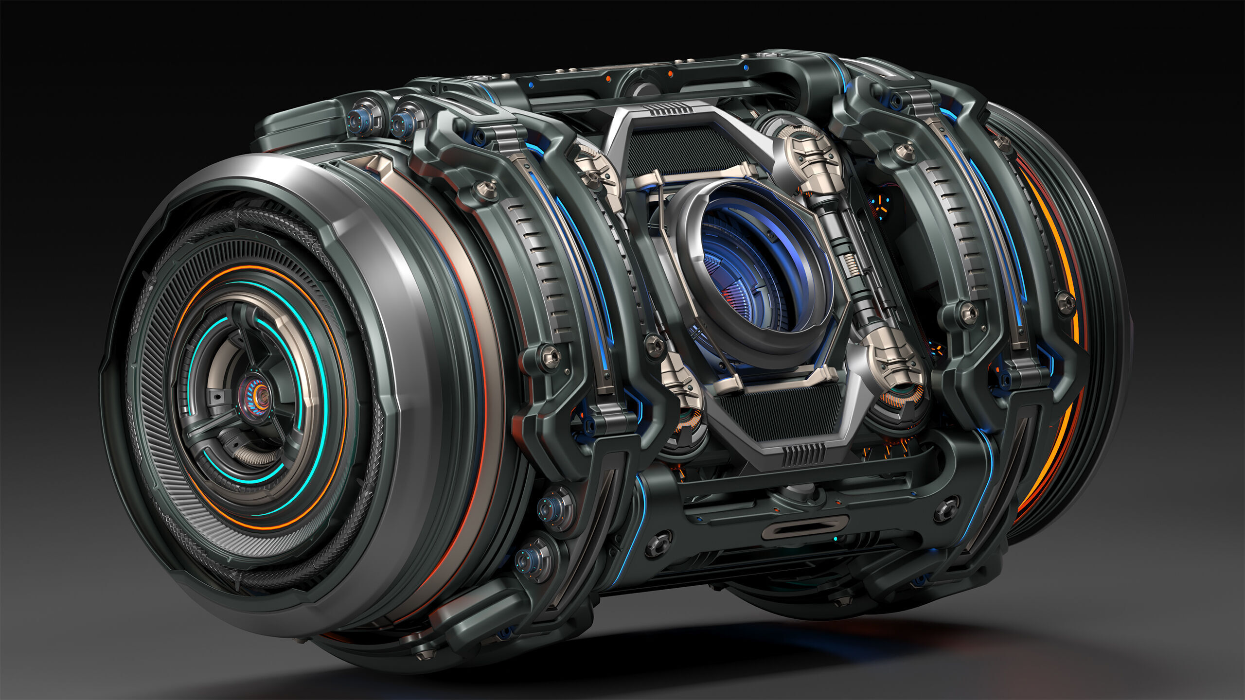 Sci-Fi Element Kitbash 5 of 6 3D model_4