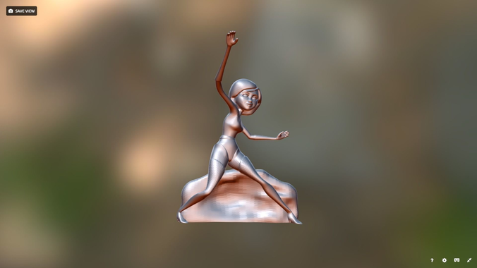 Elastigirl - The Incredibles 3D model