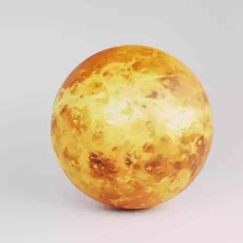3D Planet Venus