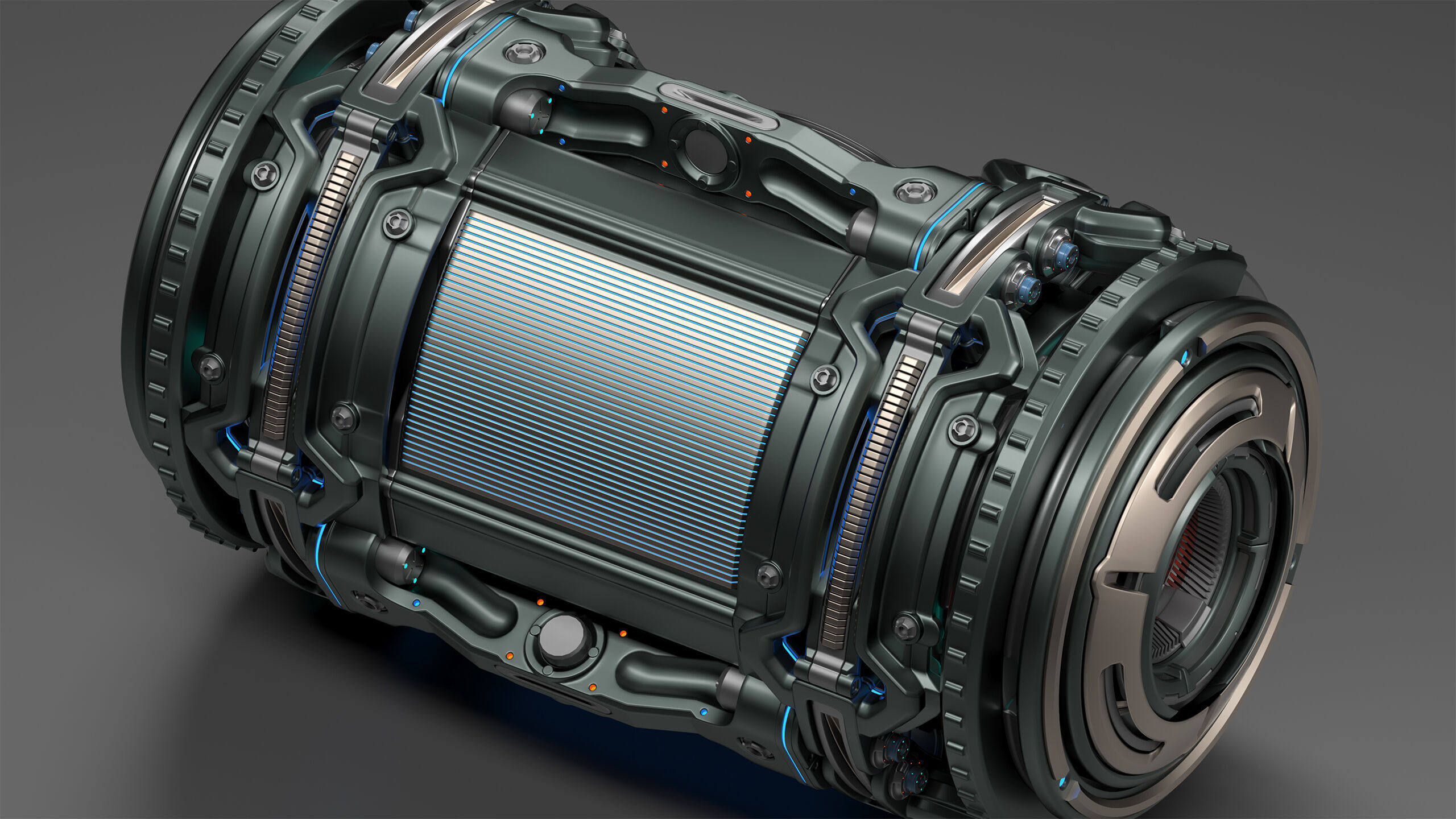 Sci-Fi Element Kitbash 6 of 6 3D model_4