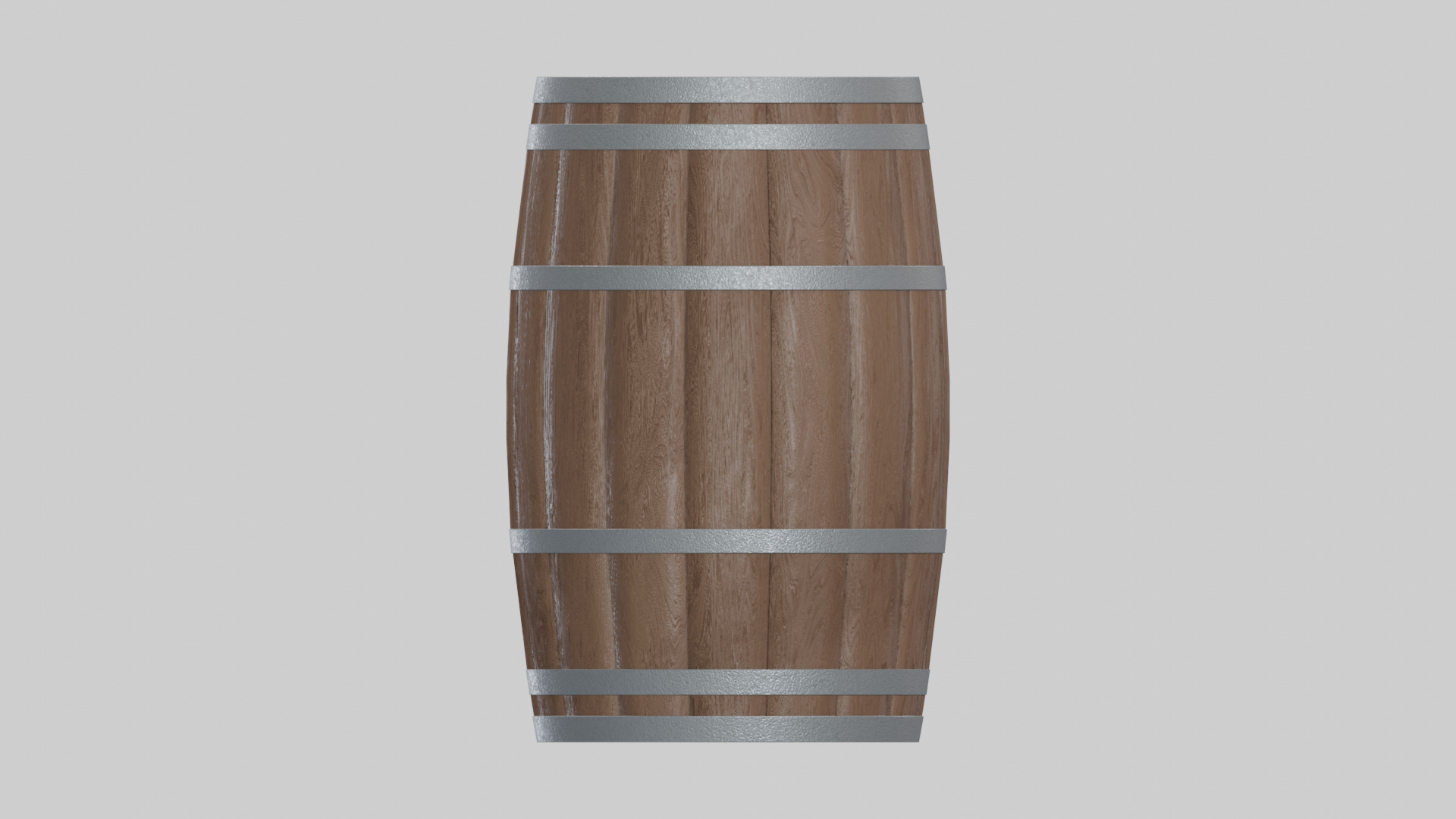 Heavy Toasted Rundlet Barrel 3D model_3