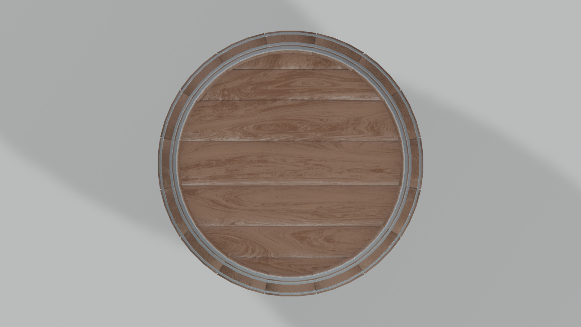 Heavy Toasted Rundlet Barrel 3D model_2