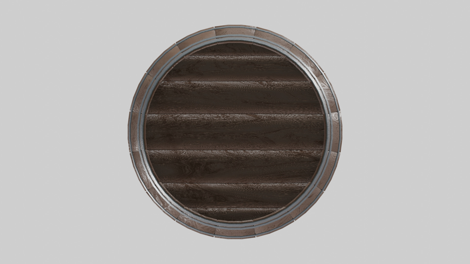 Heavy Toasted Rundlet Barrel 3D model_5