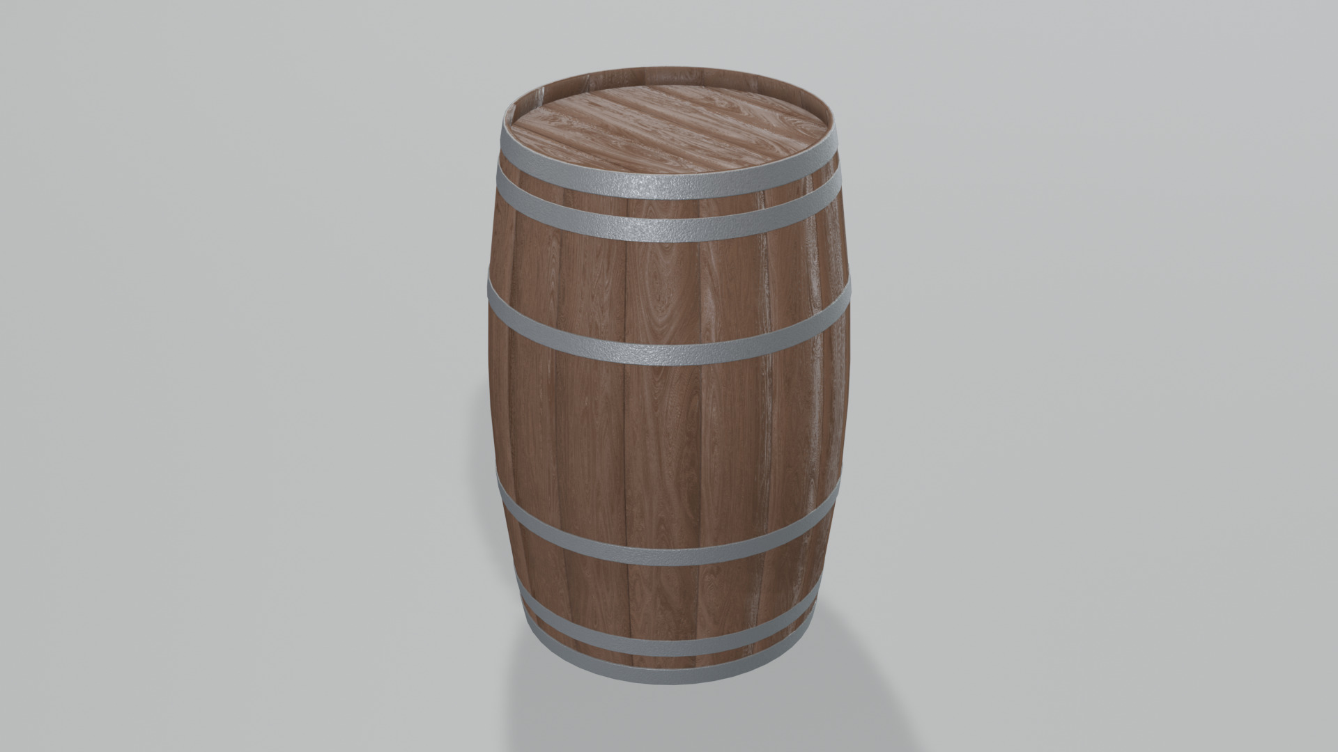Heavy Toasted Rundlet Barrel 3D model_1