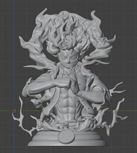 MoneyDluffy in gear 5 or gear 5 luffy 3D print model