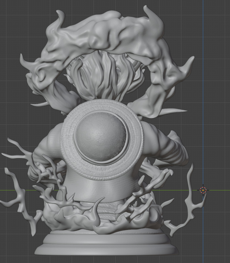 MoneyDluffy in gear 5 or gear 5 luffy 3D print model_8