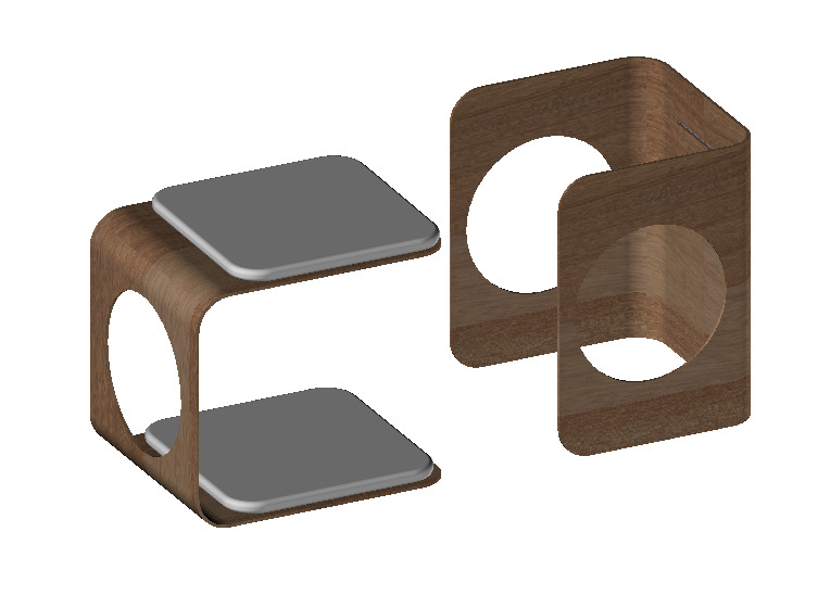 CUBE CAT 3D print model_1