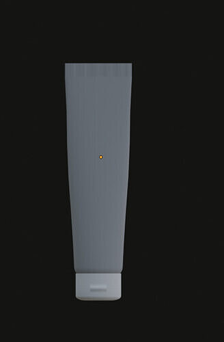 Tube Bottle 3D Model  Cosmetic or Toothpaste Container  Free 3D print model