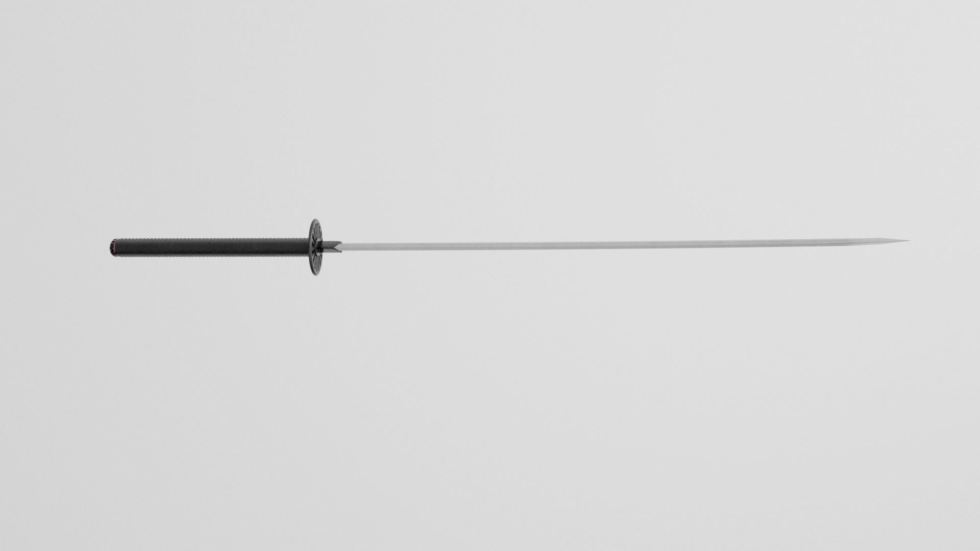 katana Low-poly 3D model_1