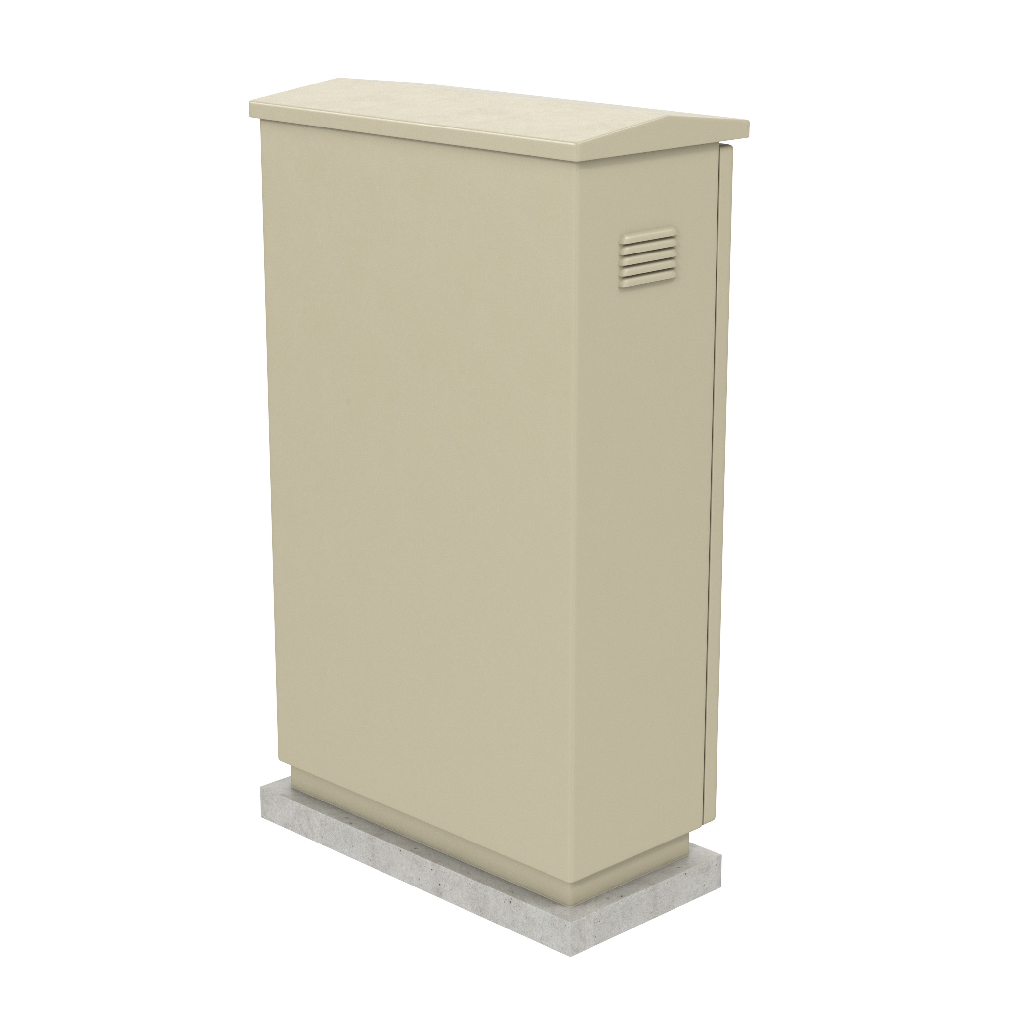 Electric Box Low-poly 3D model_5