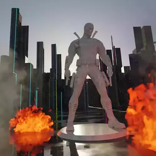 Deadpool 3D Figurine File