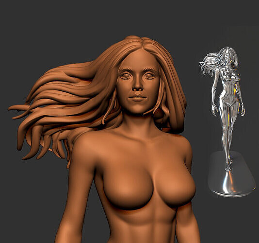 Silver Surfer 2025 3D print model