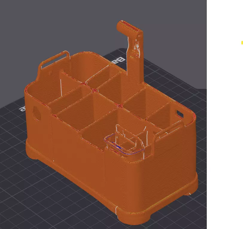 Caddy made by AI 3D print model_0